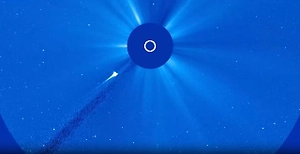 Сгорела в объятиях светила: Самая яркая комета года уничтожена Солнцем

