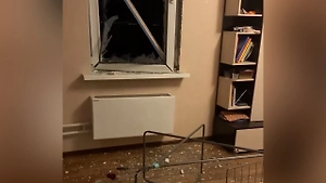 Опубликовано видео с последствиями налёта БПЛА ВСУ на Новороссийск