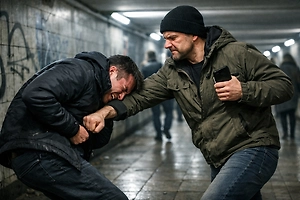 Москвич попытался ограбить прохожего, но получил ножом в живот