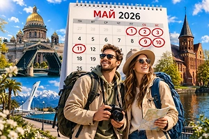 Куда поехать отдыхать на майские в 2026 году: советы и направления