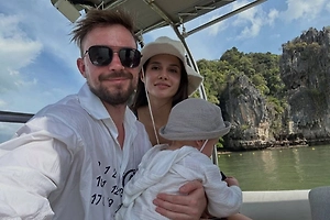 Актёр Александр Петров и его супруга отпраздновали первый день рождения сына