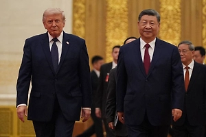 Си Цзиньпин поднял тост за здоровье Трампа перед началом банкета в Пекине