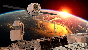 Космический грузовик SpaceX Cargo Dragon пристыковался к МКС с грузом в 3 тонны