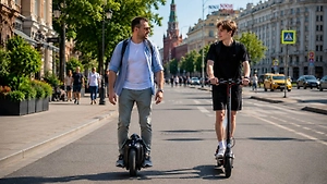 Ностальгия и ветер в лицо: Миллениалы пересели на моноколёса и бросили вызов зумерам на городских улицах
