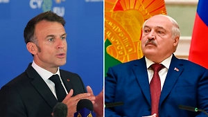 Макрон просил Лукашенко не влезать в украинский конфликт