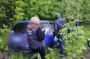 Полмашины в крови: Появилось видео с места расправы над пропавшим вместе с сыном жителем Липецкой области