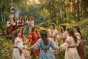 Сильнее, чем кровная связь: Каждый май в Семик на Руси подруги делали это с берёзой. Что за обряд?