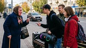 В Харькове женщина вызвала полицию на подростков за песни на русском языке