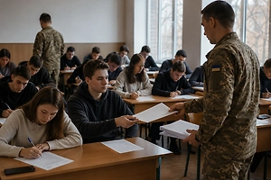 Студентам на Украине раздают анкеты с вопросами о службе и смерти на поле боя