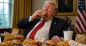 «Бигмаки под запретом»: Трамп потолстел до 108 кг и приблизился к порогу ожирения