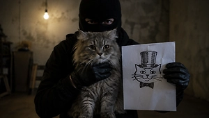 Российского кота Барона взяли в заложники