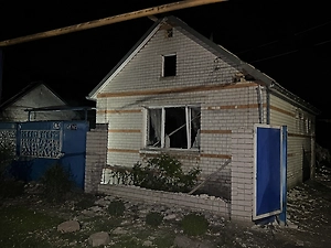 Ребёнок ранен при падении обломков БПЛА на дом в Ельце