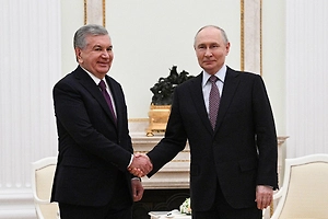 Путин назвал визит Мирзиёева в Москву знаком особых отношений