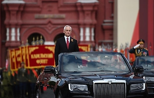 Министр обороны Андрей Белоусов принимает Парад Победы в Москве