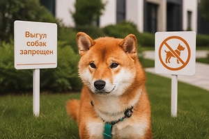 УК против собак: Как оспорить незаконный запрет на выгул питомцев во дворе