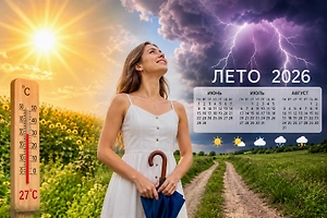 Погода в июле 2026: прогноз на второй месяц лета — жара, дожди или аномалии