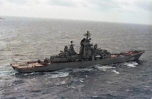 Самый крупный корабль ВМФ России приступил к завершающему этапу испытаний