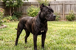 В Новосибирске бойцовский пёс напал на людей и собаку, пока хозяин пил во дворе