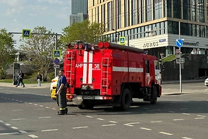 Пожар произошёл в доме на проспекте Науки в Петербурге