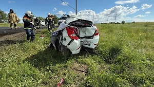 Женщина и ребёнок погибли в ДТП с фурой под Саратовом