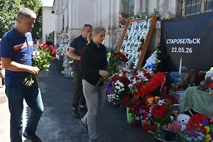 Власти ЛНР почтили память погибших в Старобельске на 40-й день после трагедии
