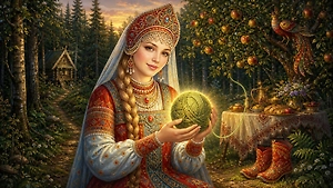 Тест: Какой вы волшебный предмет из русских сказок: сапоги-скороходы, клубочек или скатерть-самобранка?