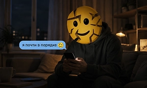 «Держусь только на честном слове»: Психолог объяснил, почему люди так ждали смайлик с «треснувшей улыбкой»