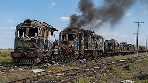 ВС РФ уничтожили 2 локомотива с военными грузами ВСУ в Днепропетровской области