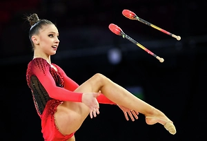 Гимнастка Ковшова стала второй на этапе Кубка мира