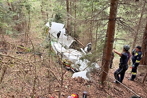 Два человека погибли при крушении легкомоторного Piper PA-28 в Австрии