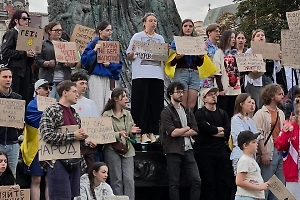 В Киеве на митинге потребовали отправить в отставку министра по делам ветеранов