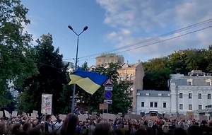 «Фёдоров — министр обороны!»: На Украине возобновились протесты против Зеленского