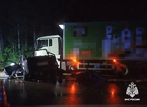 Трое детей и двое взрослых стали жертвами аварии с фурой под Костромой
