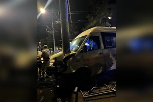 Влетевшая в столб маршрутка покалечила десятерых пассажиров в Видном