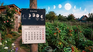 Лунный календарь садовода на август 2026
