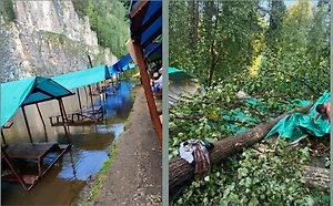 Организаторы тура на Урале знали о потопе, но загнали под падающие деревья сто человек