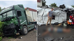 Девять человек погибли, восемь пострадали в ДТП на трассе Одесса — Николаев