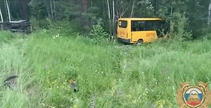 Шесть человек пострадали в ДТП с участием школьного автобуса в Иркутской области