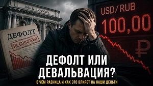 Что такое дефолт простыми словами и чем он отличается от девальвации