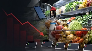 Росстат сообщил о недельной дефляции в России на уровне 0,02%