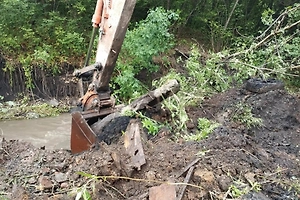 Более 30 домов оказались под водой в Новокузнецке из-за сильнейших дождей