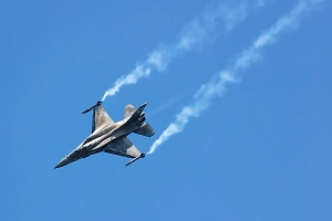 Истребитель F-16 разбился в Турции