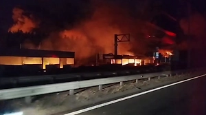 Взрыв после атаки ВС РФ под Киевом произошёл на военных складах
