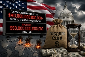 Авантюры за $40 трлн: Колоссальный госдолг США может привести к хаосу по всему миру