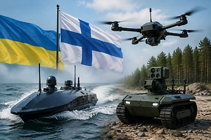 Украина договорилась с Финляндией о производстве морских и наземных дронов