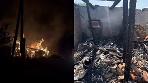 На Украине полиция приехала на пожар, прихватив с собой сотрудника ТЦК