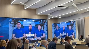 С орбиты — к избирателям: Космонавты обратились к россиянам в день голосования