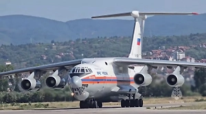 Самолёт Ил-76 МЧС России завершил тушение пожаров в Сербии за 65 вылетов