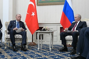 Переговоры Путина и Эрдогана в Бишкеке продлились полтора часа вместо 30 минут