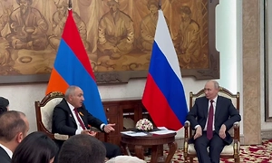 Встреча Путина и Пашиняна в Бишкеке завершилась спустя час